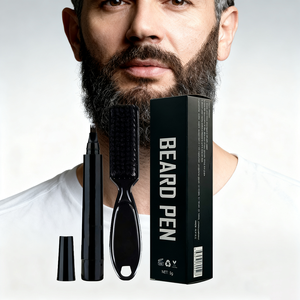 Kit <span class=keywords><strong>per</strong></span> la Cura della <span class=keywords><strong>Barba</strong></span> e <span class=keywords><strong>Set</strong></span> di Penne <span class=keywords><strong>per</strong></span> <span class=keywords><strong>Uomo</strong></span> - Riempitivo <span class=keywords><strong>per</strong></span> <span class=keywords><strong>Barba</strong></span> Organico, Cruelty-Free ed Ecologico con Formula Senza Parabeni |   OEM/Marchio Privato - Product Image 5