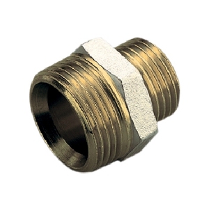 Conector macho recto de 1/2" 3/4 x 16 para mangueras de plomería - Product Image 1