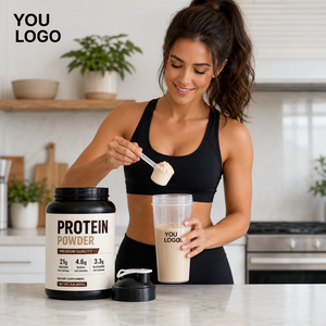 Proteína de Suero de Leche Concentrada Personalizada, Suplemento Dietético para el Cuidado Corporal y Entrenamiento, 907g por Frasco - Product Image 5