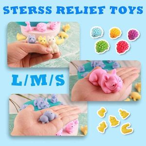 Donut Animal Shaped Mochi TPR Plastic Squeeze Toy Soft Rubber for Girls & Boys Stress Relief Office <b>Hand</b> Fidget Toys - Product Image 5