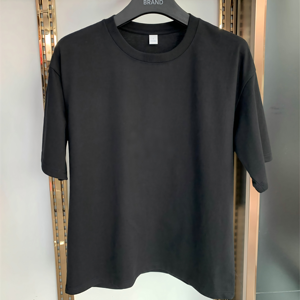 Camisetas al por Mayor de Alta Calidad para Hombre, 100% Algodón, Diseño de Logotipo Personalizado, Camiseta Blanca Extra Grande para Hombre - Product Image 3
