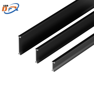 Ván chân tường của nhà sản xuất ván sàn ván chân tường có thể tái chế 3cm cao Hợp kim nhôm ván chân tường cho văn phòng khách sạn và biệt thự - Product Image 3