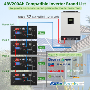 Safecloud 10kwh 200ah Lifepo4 ליתיום סוללה 300ah פנל סולארי אנרגיה אחסון מערכת <span class=keywords><strong>100kw</strong></span> 48v 100ah 200ah סוללה כוח בנק