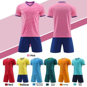 Ensemble de maillots de football/sport pour hommes et femmes, tissu respirant à séchage rapide, maillots de tennis de table à manches courtes, édition fan - Product Image 1