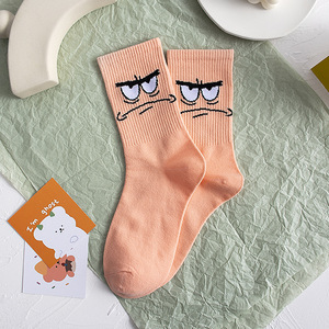 <span class=keywords><strong>Calcetines</strong></span> de Moda, Estilo Nuevo, <span class=keywords><strong>Divertidos</strong></span>, de Anime, Dibujos Animados, Hip-hop, Skateboard, Suaves, de Algodón, Populares para Parejas - Product Image 2