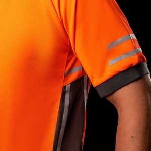 Logo douanier Chemise en maille de coton Tissu en maille Polo tricoté respirant <span class=keywords><strong>T</strong></span>-shirts de golf pour garçons Chemises polo pour hommes - Product Image 5