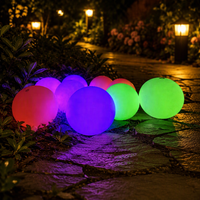 Ballons sphériques gonflables géants personnalisés, colorés, avec éclairage LED, 1m, 2m, 3m, 4m, en PVC ou Oxford, imperméables, pour la publicité et les fêtes