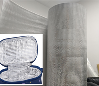 Doublure en mousse tissée pour sac de pique-nique, rouleau d'isolation thermique, matériau de doublure thermique pour sac de pique-nique, structure thermique à 3 couches