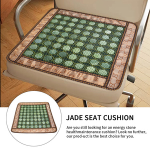Cojín de masaje de jade natural con piedra de germanio y colchón de turmalina, cojín de cama de fisioterapia para aplicación corporal - Product Image 3