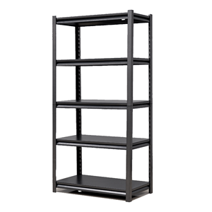Scaffalatura <span class=keywords><strong>in</strong></span> <span class=keywords><strong>Acciaio</strong></span> a 5 Ripiani Senza Bulloni, Capacità 100kg per Stoccaggio <span class=keywords><strong>in</strong></span> Magazzino - Product Image 1