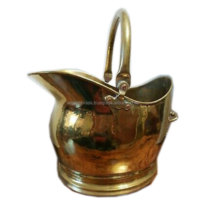 Galvanized Metal <b>Coal</b> Bucket Charcoal Grill Bucket Standard Fireplace <b>Coal</b> Scuttle With <b>Shovel</b> Newest Design Ash Bucket - Product Image 3