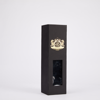 Boîte cadeau en papier pliable de luxe avec logo personnalisé, pelliculage mat, couvercle magnétique, pour bouteille de vin rouge, vodka ou whisky