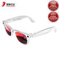 Lunettes Intelligentes IA W620 Pro 2026 avec Caméra 13MP, Vidéo 4K, Traduction, Réduction de Bruit ENC, Commande Vocale, Photochromiques, IP66, Stockage 32 Go