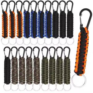IRONDONKEY <strong>Paracord</strong> Keychain with Mountaineering Buckle Manufacturer <strong>Charm</strong> Survival Umbrella Rope Camping Hiking - Product Image 5