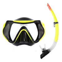 2025 Version lentille étanche unique équipement de plongée sous-marine lunettes de plongée gratuites ensemble de tuba de pêche sous-marine masque de plongée