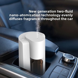 Fully Automatic Smart Portable Plastic Car Essential <b>Oil</b> Aroma <b>Diffuser</b> Home Waterless Intelligent Atomizing Silent Spray - Product Image 2