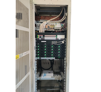 Armoire d'alimentation télécom armoire extérieure 2M 42U 2000w aircon 1000A 48V système d'alimentation cc mini armoire de batterie d'abri