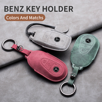 Pour les marchés transfrontaliers, Coque de clé pour Mercedes-Benz, compatible avec les classes C/E/S (C260, E300, S350, GLC260), Vente en gros d'usine en stock