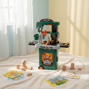 Kids Pretend Play 3 in 1 Suitcase Boys <strong>Toy</strong> <strong>Tool</strong> <strong>Sets</strong> - Product Image 5