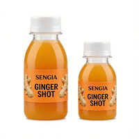 Bouteille de boisson énergisante 60ml 100ml, contenants pour jus de gingembre, suppléments, boissons fonctionnelles, emballage avec bouchon antivol