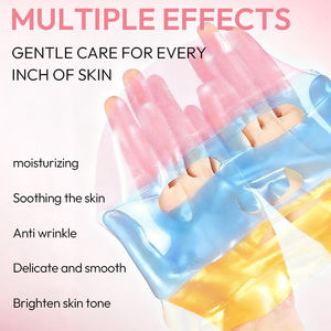 New OEM Organic Vitamin C Pore Minimizer Hydrogel Sheet Face Lifting Glow Collagen Night <b>Mask</b> - Product Image 4