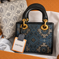 Sac à main matelassé en cuir véritable fait main de luxe léger 2026, sac fourre-tout carré rétro polyvalent pour femme avec poignée supérieure et bandoulière