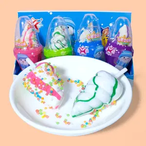 Vente en gros de bonbons durs en forme de popsicle Sucettes aromatisées aux fruits pour enfants Boîte à jouets à collation décontractée tendance-Emballé - Product Image 1