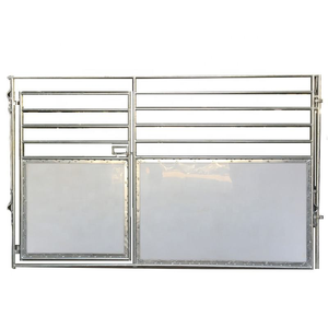 Nuevo Equipo Ecuestre Australiano, Malla de Acero Galvanizado <span class=keywords><strong>para</strong></span> Establos, Divisiones <span class=keywords><strong>para</strong></span> <span class=keywords><strong>Caballos</strong></span>, Opción de Puerta Corredera/Puerta de Granero, Color Negro, Capacidad <span class=keywords><strong>para</strong></span> <span class=keywords><strong>2</strong></span> <span class=keywords><strong>Caballos</strong></span> - Product Image 3