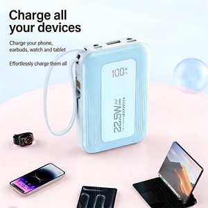 HDL PD22.5 รองรับการชาร์จเร็ว พาวเวอร์แบงค์ พาวเวอร์สเตชั่น 10000mAh พาวเวอร์แบงค์แบบพกพา ชาร์จเร็ว พร้อมสายชาร์จ - Product Image 6