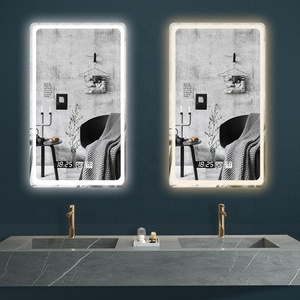 <span class=keywords><strong>Espejo</strong></span> <span class=keywords><strong>de</strong></span> maquillaje LED multifunción para dormitorio, accesorios para <span class=keywords><strong>baño</strong></span> con audio - Product Image 2