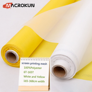 36T(90 Lưới) Polyester Silk Màn Hình In Ấn Lưới/Ống Hút Bi Vải - Product Image 1