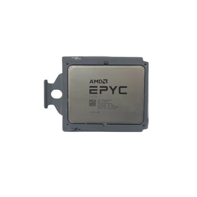 EPYC 7413 Server Processor 24 Cores 48 Threads 2.65GHz Base 3.6GHz Boost Socket SP3 180W TDP 9nm 64-Bit