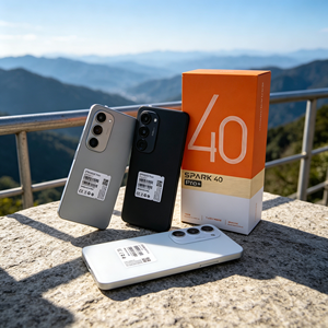 Spark 40 รุ่นปลดล็อค ราคาถูก ขายดี หน่วยความจำ 16G+1TB หน้าจอ 7.0 นิ้ว ระบบ Android 15 รองรับ 5G สมาร์ทโฟน Android พร้อมหน่วยประมวลผลสิบคอร์ - Product Image 3