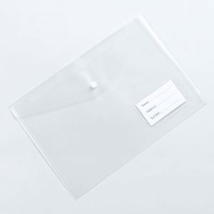 Carpetas de Plástico Transparente de Buena Calidad, Carpetas de Plástico Reutilizables, Sobres de Plástico Transparente - Product Image 5