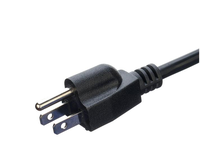 KABEL DAYA QUANWEI 3X2.5/3X1.5/3X0.75 AC 110V 220V 240V USA untuk Komputer dan Peralatan Rumah Tangga, Panjang 25m, Ujung Jantan IEC