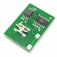 Llave Inteligente de Repuesto de 4 Botones, Negra, 433mhz, 315mhz, 80 Bits, Chip 4D63, Control Remoto para Auto, Entrada sin Llave, para Cerrajeros