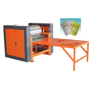 Easy to operate warranty offset plastic krafte paper bag sack printing machine for sale