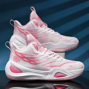 Chaussures de Basketball Professionnelles Montantes Personnalisées pour Hommes Femmes, Baskets de Sport d'Extérieur Antidérapantes en Maille Respirante - Product Image 5