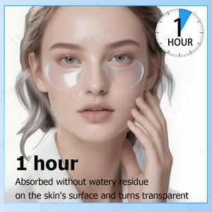 Patchs pour les yeux en gel hydratant à la marque privée, masque pour les yeux en collagène cristallin, patchs anti-rides pour les yeux, transparents - Product Image 4