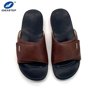 Ideastep-<span class=keywords><strong>Sandalias</strong></span> de cuero ortopédicas <span class=keywords><strong>para</strong></span> <span class=keywords><strong>hombre</strong></span>, cómodas <span class=keywords><strong>sandalias</strong></span> deslizantes con soporte <span class=keywords><strong>para</strong></span> el arco del pie - Product Image 2