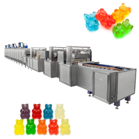 Fabricants de bonbons gommeux en acier inoxydable machine à dragées machines de moulage de bonbons