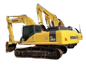 Segunda mão Komatsu caterpillar escavadeira PC 360 360-7 escavadoras usadas máquinas escavadoras para venda