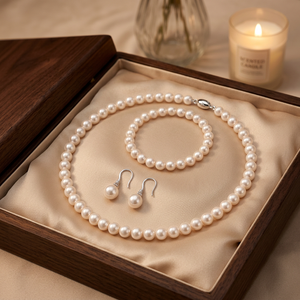 Collier de perles pour femmes, dames, filles, maman, mère, fille, sœur, amie, épouse, elle, bureau, affaires, carrière, travail, profession - Product Image 1