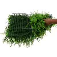 Mur végétal en plastique écologique durable de qualité supérieure avec texture de feuilles naturelles