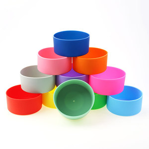 Coperchio inferiore della tazza protettiva in Silicone da 8cm coperchio della bottiglia inferiore in gomma per tazza d'acqua isolata antiscivolo per boccetta termica sottovuoto - Product Image 5