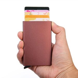 Tarjetero de Aluminio Compacto y Ligero <span class=keywords><strong>para</strong></span> Tarjetas de Crédito e Identificación, Personalizable, <span class=keywords><strong>para</strong></span> Viajes, <span class=keywords><strong>para</strong></span> Hombre, Más Vendido - Product Image 2