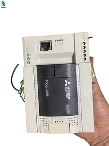 FX3GE-24MT/DS Contrôleur logique programmable (PLC) d'automatisation industrielle, unité principale à sortie transistor pour le contrôle des équipements d'usine - Product Image 1