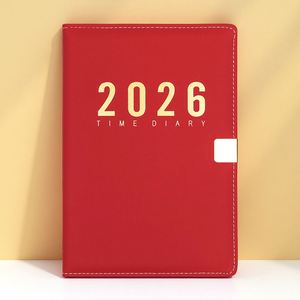 2026 Customizable Black Journal Notebooks Embossed Cork Customizable Journals Elastic Band Saddle Stitching New Year Promotion - Product Image 3