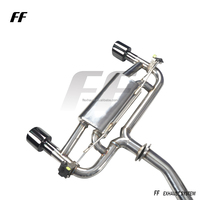 Échappement Catback en acier inoxydable haute performance pour BMW M135i F20 M235I F22 N55 3.0T avec silencieux à valve Accessoires de voiture