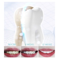 Poudre de blanchiment des dents bio de marque privée poudre de blanchiment des dents au charbon actif